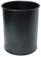Durable Papierbak economy metaal 15 liter. zwart. hoogte 31.5 cm