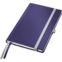 Leitz Style notitieboek, ft A5, geruit, met harde kaft, titaniumblauw