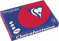 Clairefontaine Trophée Intens A3, 160 g, 250 vel, kersenrood
