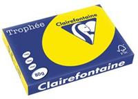 Clairefontaine Trophée Intens A3, 80 g, 500 vel, fluo geel