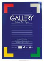 Gallery schrijfblok, ft A4, gelijnd, 100 vel