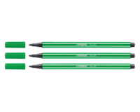STABILO viltstift pen 68, groen, 10 stuks