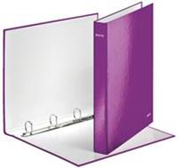 LEITZ Ringbuch WOW, DIN A4, Hartpappe, violett