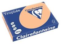 Clairefontaine Trophée Pastel A4, 120 g, 250 vel, abrikoos