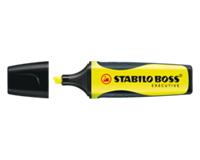 Stabilo Tekstmarker BOSS Executive 2 - 5 mm. geel (pak 10 stuks)