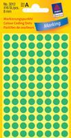 AVERY Avery Zweckform Markierungspunkte, Durchm. 8 mm, grün
