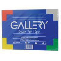 Gallery enveloppen ft 114 x 162 mm, stripsluiting, pak van 50 stuks