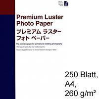 Epson Premium Luster Photo Paper A 4 250 Blatt, 260 g S 041784