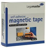 Legamaster Magneetband zelfklevend Afmeting: 12.5 mm x 3 meter (rol 3 meter)