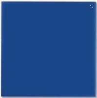 Naga magnetisch glasbord kobaltblauw, ft 100 X 100 cm