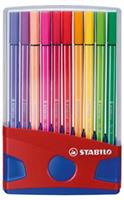 10 x Stabilo Fasermaler Pen 68 ColorParade Kunststoffbox mit 20 Stifte