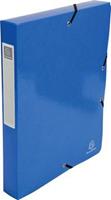 EXACOMPTA 59928E 40mm Archivbox A4 Iderama d.blau