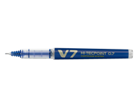 pilot Rolschrijver Hi-Tecpoint V7 0.4 mm. blauw (doos 10 stuks)