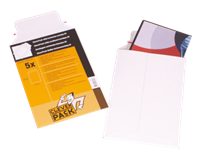 Cleverpack Envelop  A5 176x250mm karton wit 5stuks