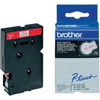 Brother TC-292 tape rood op wit 9mm x 7,7m (origineel)