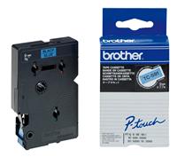 Brother TC-591 tape zwart op blauw 9mm x 7,7m (origineel)