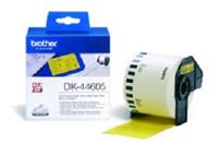 Brother DK-44605 verwijderbare papiertape geel 62mm x 30,48m (origineel)