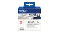 Brother DK-22113 continue filmtape transparant 62mm x 15,24m (origineel)
