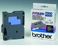 Brother TX-315 tape wit op zwart 6mm x 15m (origineel)