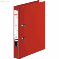 herlitz ordner maX.file protect plus, A4, rugbreedte 50 mm, rood