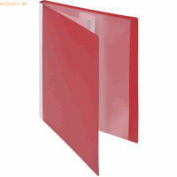 FolderSys PP presentatiemap, voor A4-formaat, 20 zichtmappen, rood