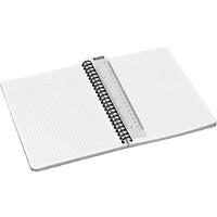 LEITZÂ® Office notitieboek A5, spiraalgebonden met PP kaft, geruit