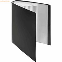 FolderSys PP presentatiemap, voor A4-formaat, 100 zichtmappen, zwart