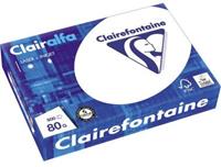 Clairefontaine Kopieerpapier  Clairalfa A4 80gr wit 500vel