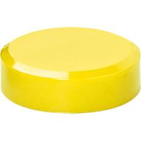 Magnet MAULpro (Ø x H) 30mm x 10mm rund Zitrone, Gelb 20 St. 6177115