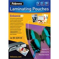 Fellowes® Lamineerhoesjes, geperforeerd, A4, pak van 100 stuks