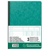 EXACOMPTA Spaltenbuch DIN A4, 3 Spalten je Seite