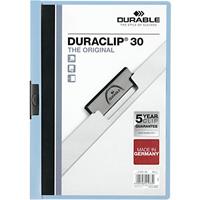 Klemmap Durable Duraclip A4 3mm 30 vellen Zwart