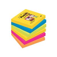 Post-it Super Sticky notes Rio, ft 76 x 76 mm, 90 vel, 6bl