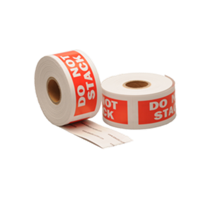 Do not stack label, 101,6mm x 38,1mm, 300 etiketten, permanent