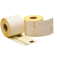 Dymo 99015 compatible labels, verwijderbaar, 70mm x 54mm, 320 etiketten, blanco