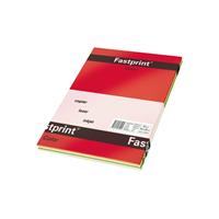 Fastprint Kopieerpapier  A4 80gr 5 felle kleuren 250vel