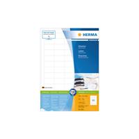 HERMA Universal-Etiketten PREMIUM, 38,1 x 21,2 mm, weiß