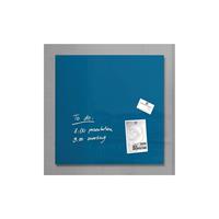 Sigel Glasbord  magnetisch 480x480x15mm petrolblauw