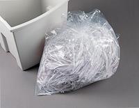 Opvangzakken papiervernietigers Plastic (pak 100 stuks)
