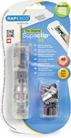 RAPESCO Dokumentenclip-Spender Supaclip 40, transparent
