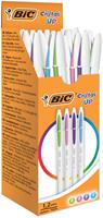 BIC Kugelschreiber Cristal Up Fashion, sortiert, 20er Karton