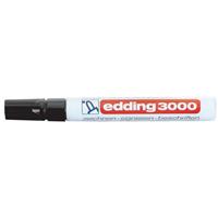 edding Permanent marker 3000 1.5 - 3 mm. zwart (pak 10 stuks)