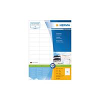 HERMA Universal-Etiketten PREMIUM, 52,5 x 21,2 mm, weiß