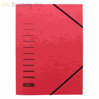 PAGNA elastomap, A4, elastieksluiting, per stuk, rood