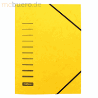 PAGNA elastomap, A4, elastieksluiting, per stuk, geel
