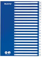 LEITZ PP-indexbladen met blauw dekblad, Letters A-Z