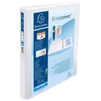 EXACOMPTA Präsentations-Ringbuch, A4 Maxi, weiß, 2D-Ring