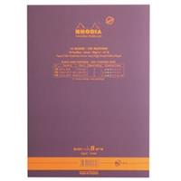 5 x Rhodia Notizblock color A4 liniert 70 Blatt violett