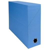 EXACOMPTA Archivbox, DIN A4, Karton, 90 mm, hellblau