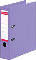 Pergamy ordner, voor ft A4, volledig uit PP, rug van 8 cm, violet